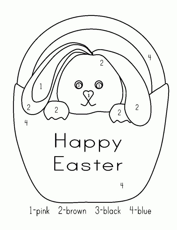 Easter Preschool Worksheets - Best Coloring Pages For Kids