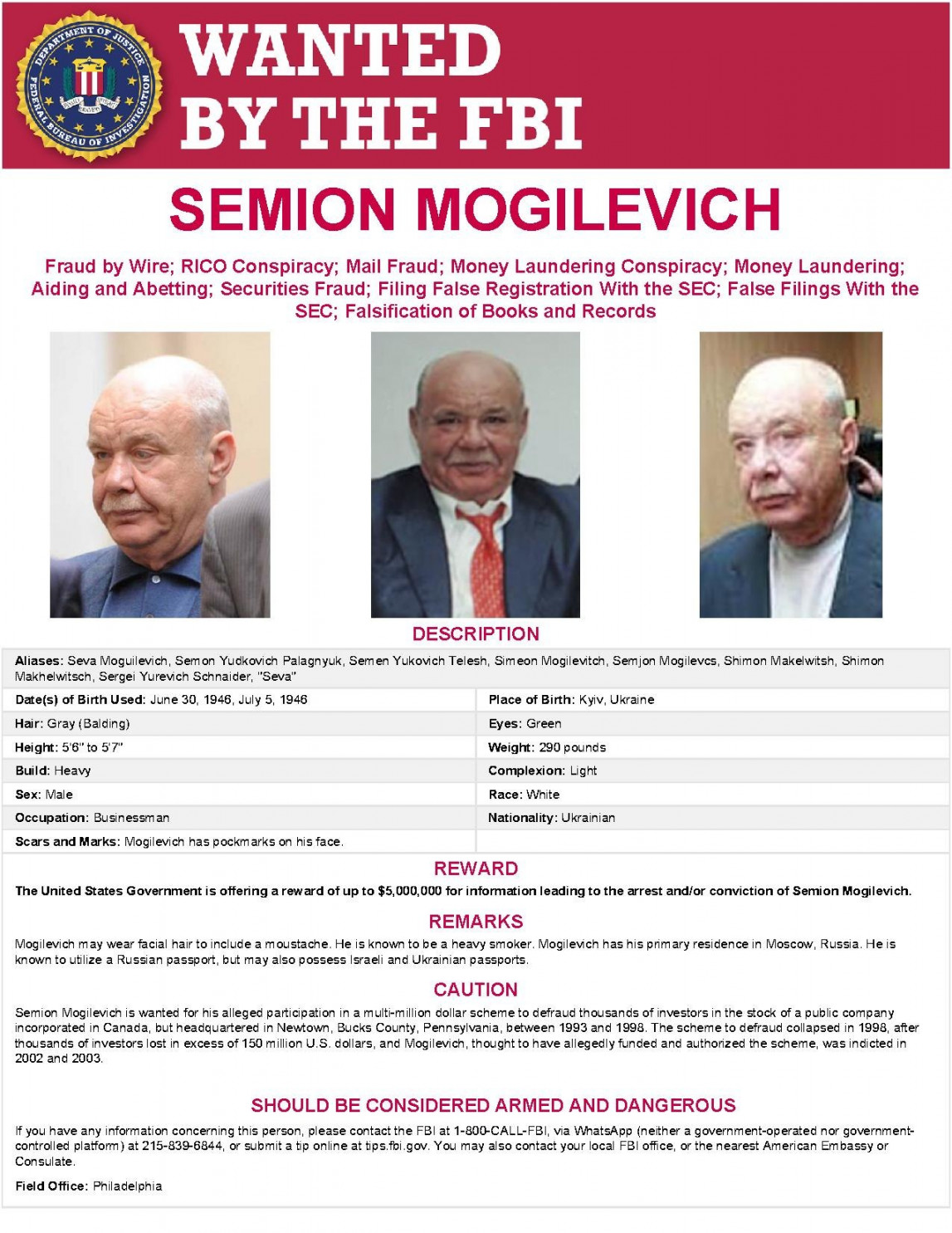 File:FBI Wanted Poster for Semion Mogilevich