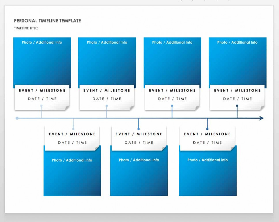 Free Blank Timeline Templates  Smartsheet