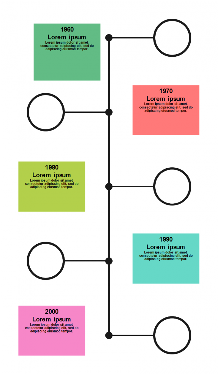 Free Editable Blank Timeline Template Examples  EdrawMax Online