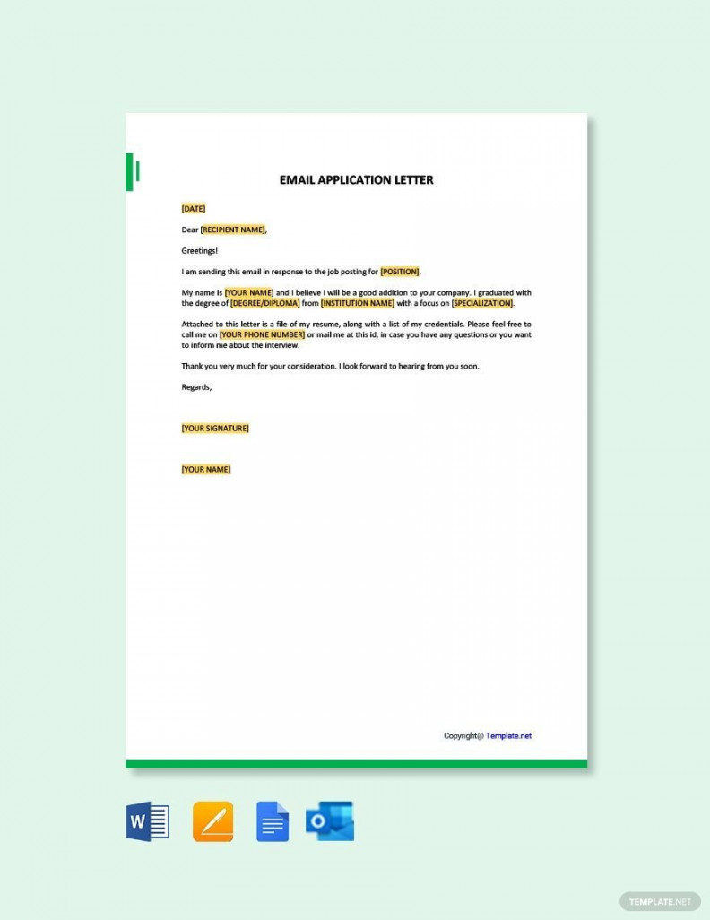 FREE Email Letter Template - Download in Word, Google Docs, PDF