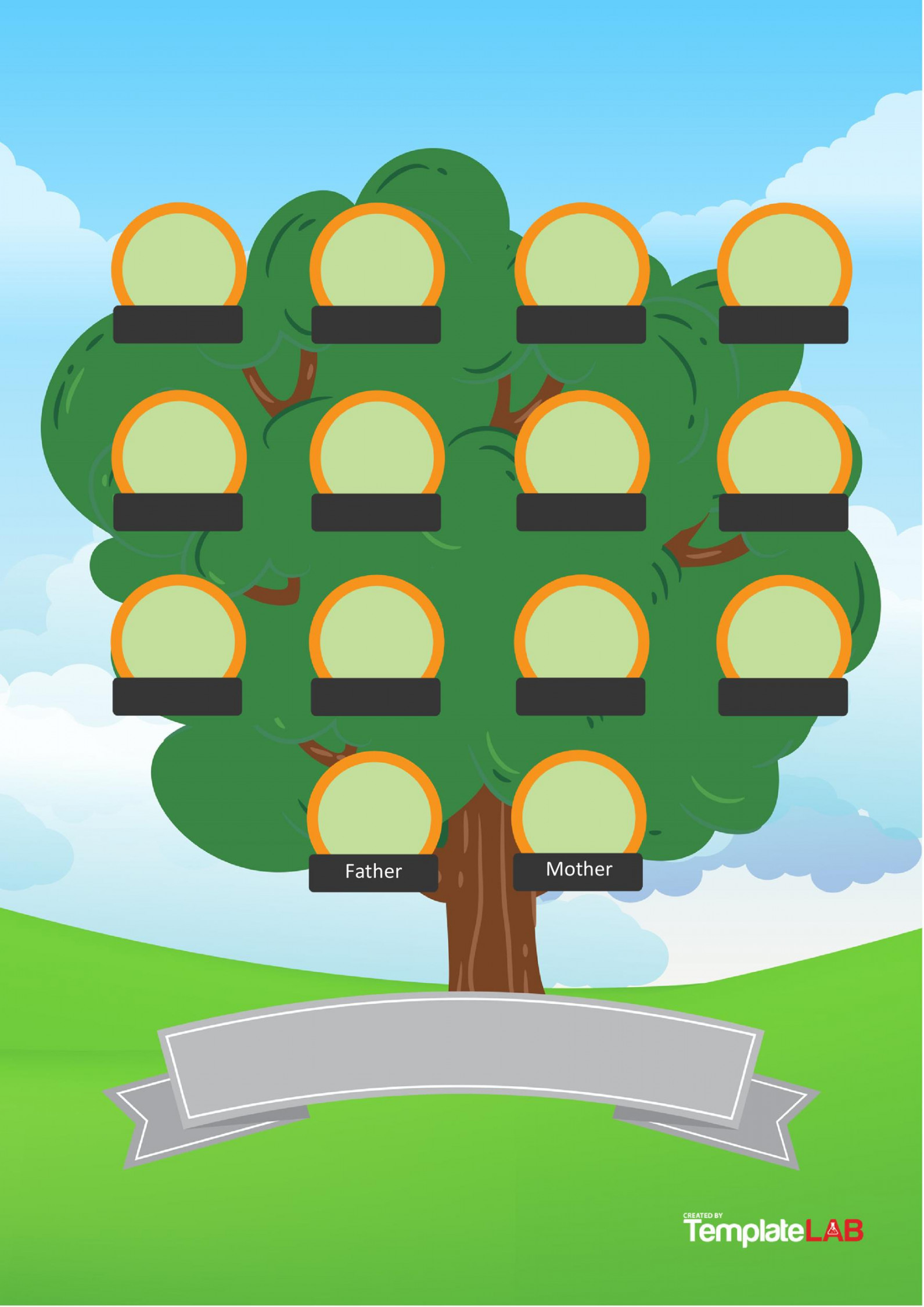 Free Family Tree Templates (Word, Excel, PDF, PowerPoint)