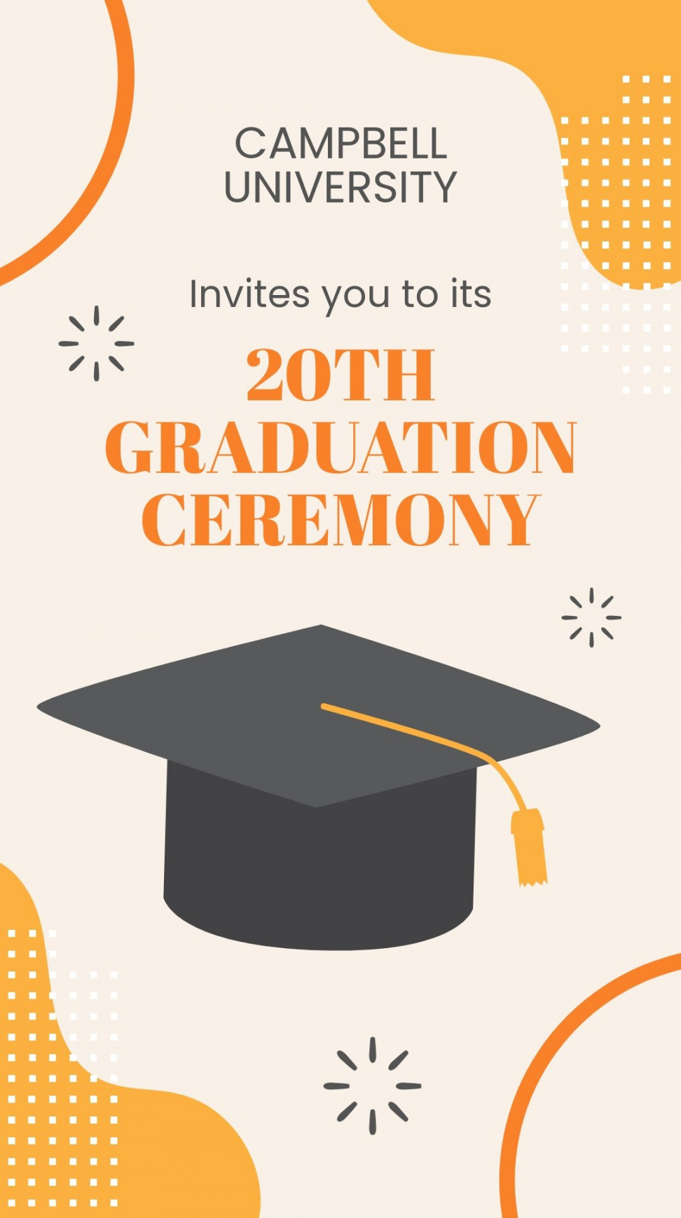 FREE Graduation Instagram Story Template - Download in Word