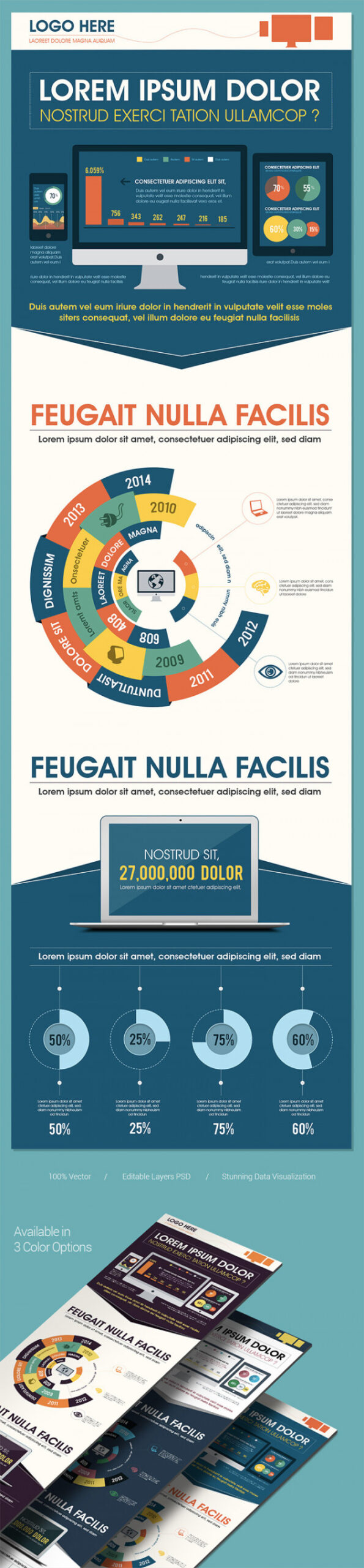 Free Infographic Templates to Download - Hongkiat