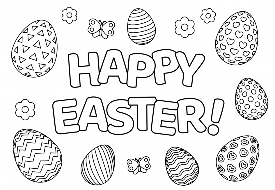 Free Printable Easter Coloring Pages for Kids and Adults - Parade