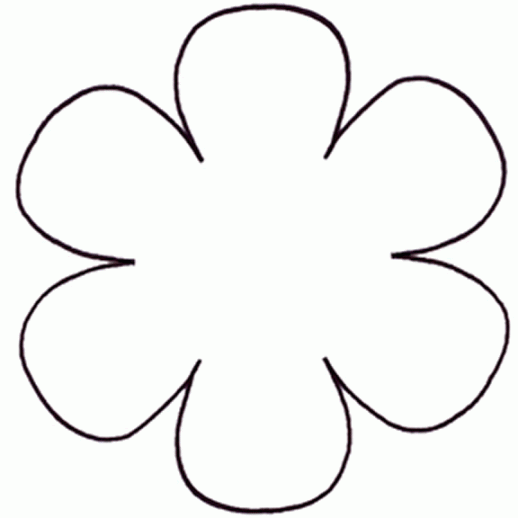 Free Printable Flower Stencil Templates - Clipart library - Clip