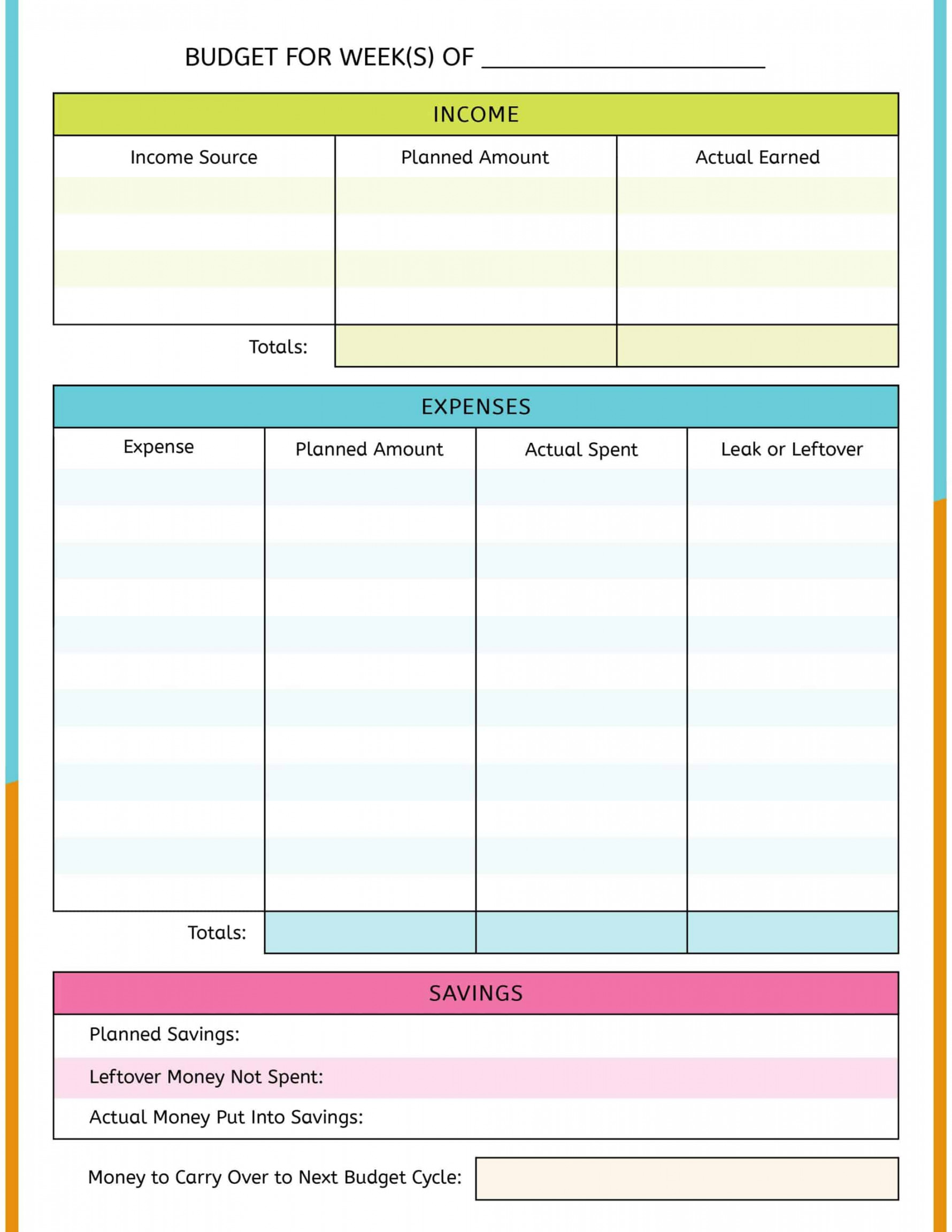 Free Teen Budget Worksheets & Tools (Start Your Teenager Budgeting)