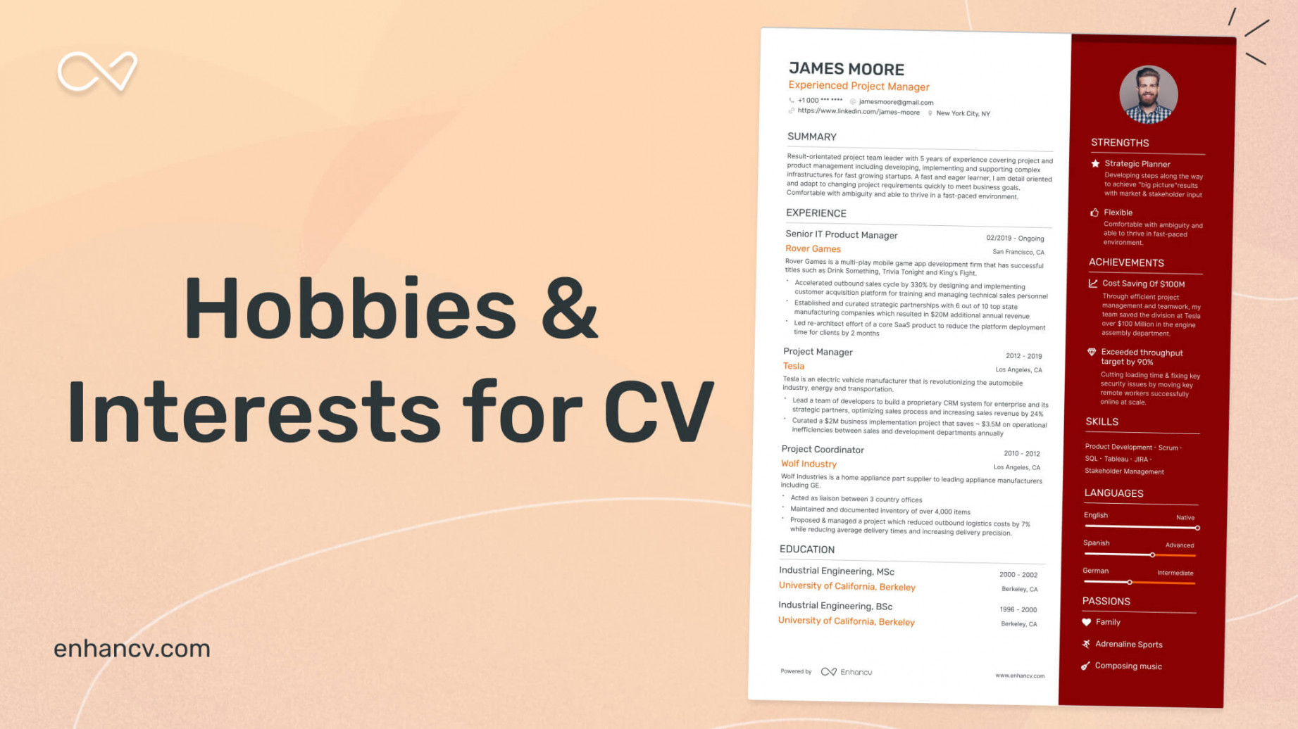 + Hobbies & Interests for CV (Including Examples & Ready-To-Use