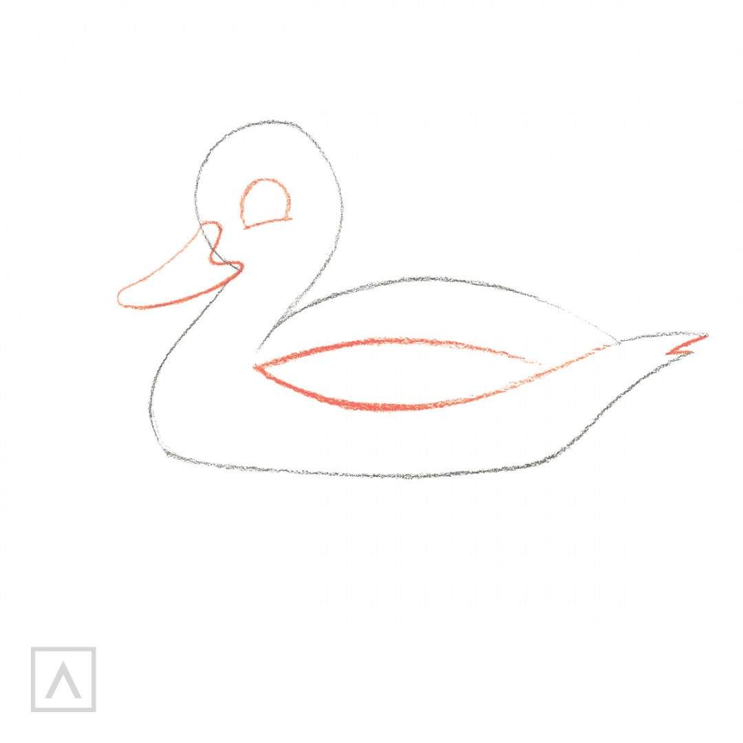 How to Draw a Duck the Easy Way  Easy -Step Duck Drawing