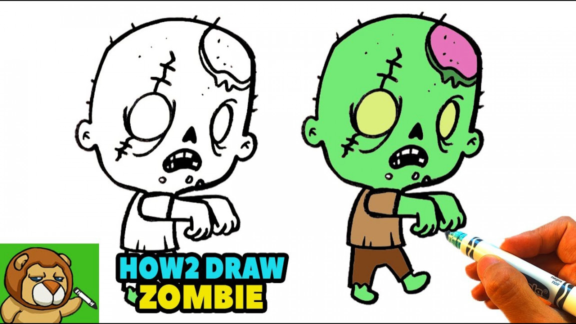 How to Draw the CUTEST Zombie - Chibi Art