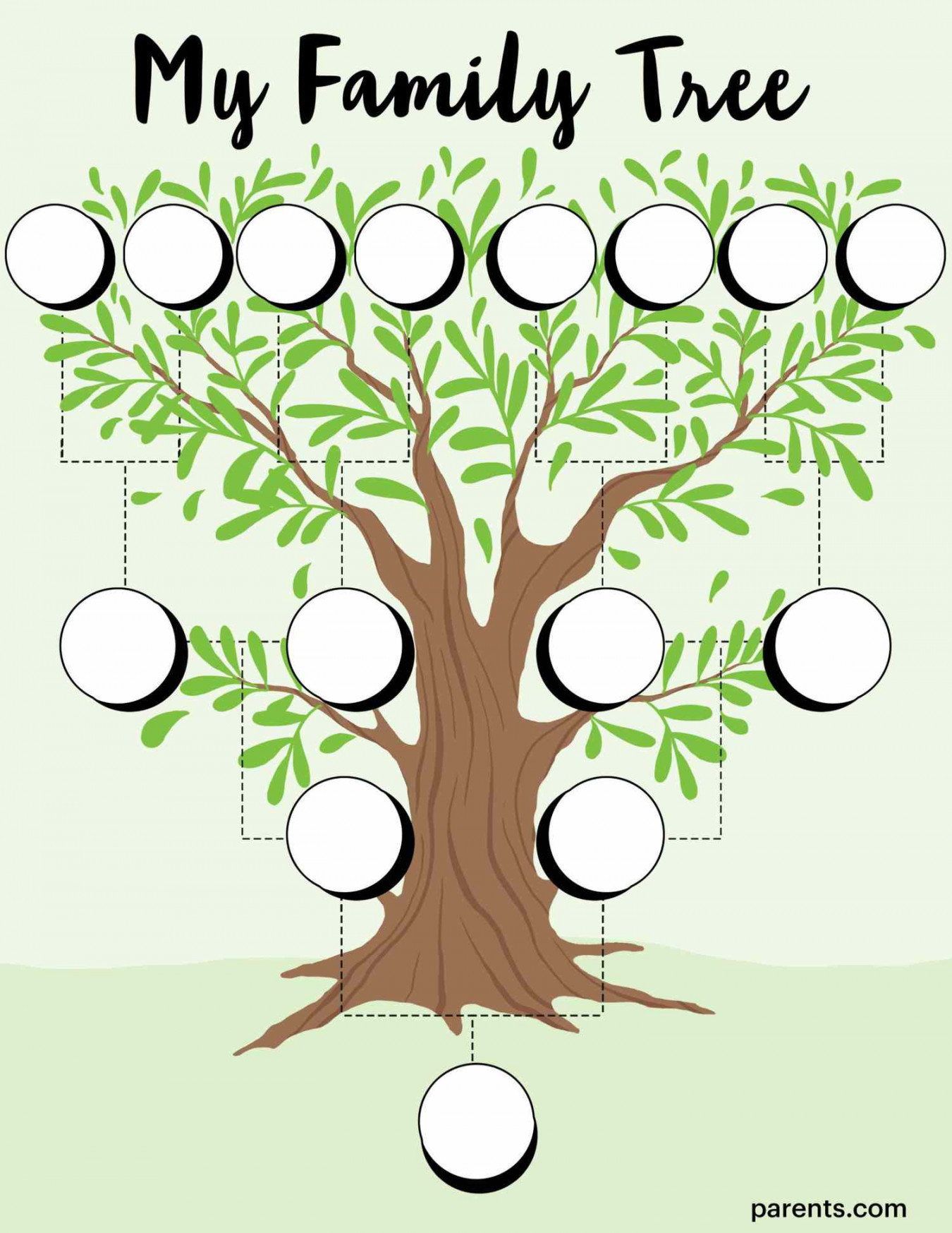 How to Make a Family Tree With Kids