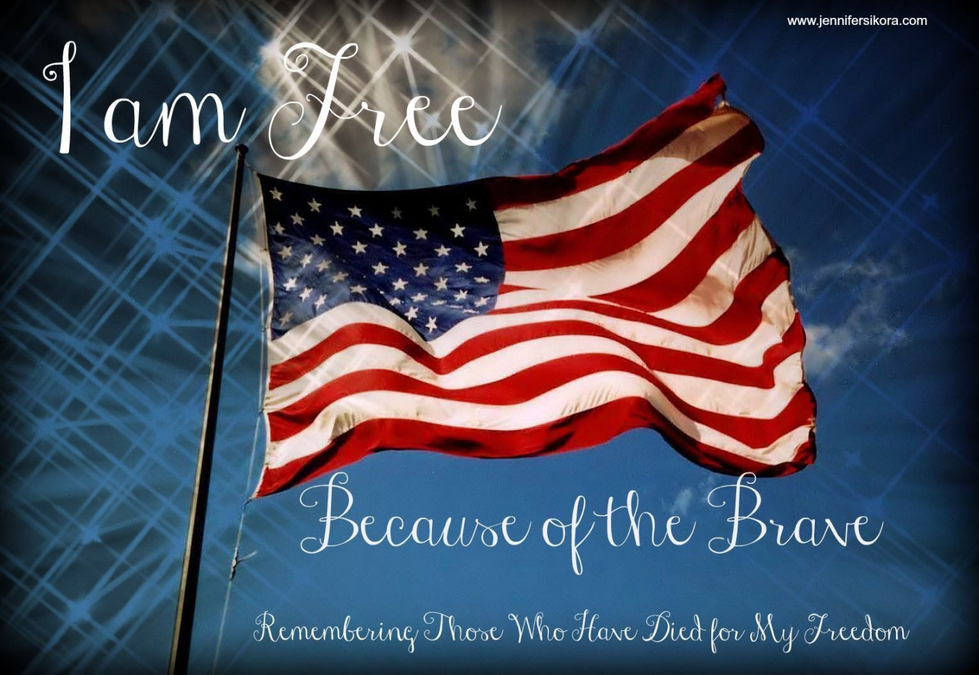 I am free because of the brave brave holiday freedom memorial day