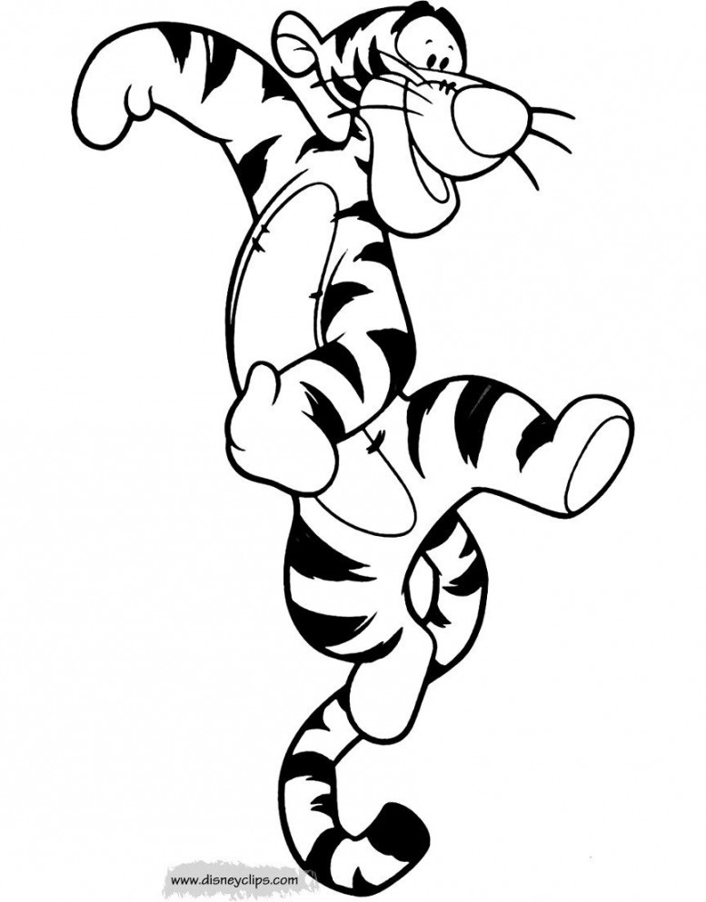 Inspiration Photo of Tigger Coloring Pages - davemelillo