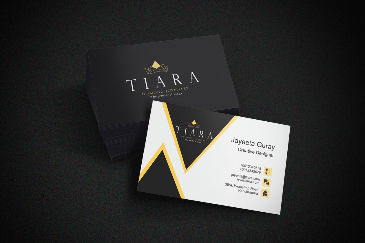 Jewellery Shop Business Card Designs auf Behance