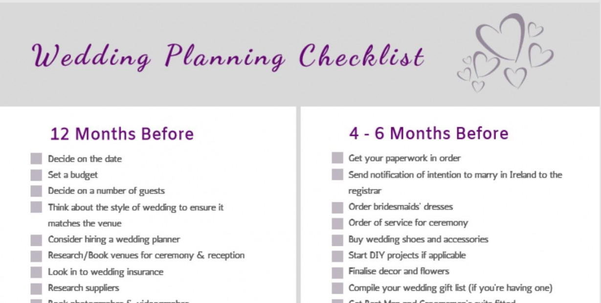 Just Engaged What To Do? Your Ultimate Wedding Checklist