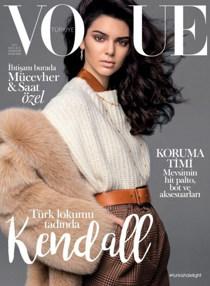 Kendall Jenner Layers Up in Fall Fashions for Vogue Turkey