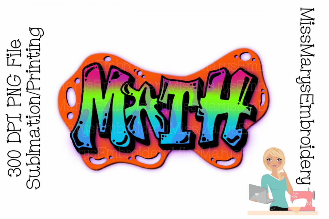 Math Bubble Graffiti PNG - Miss Mary