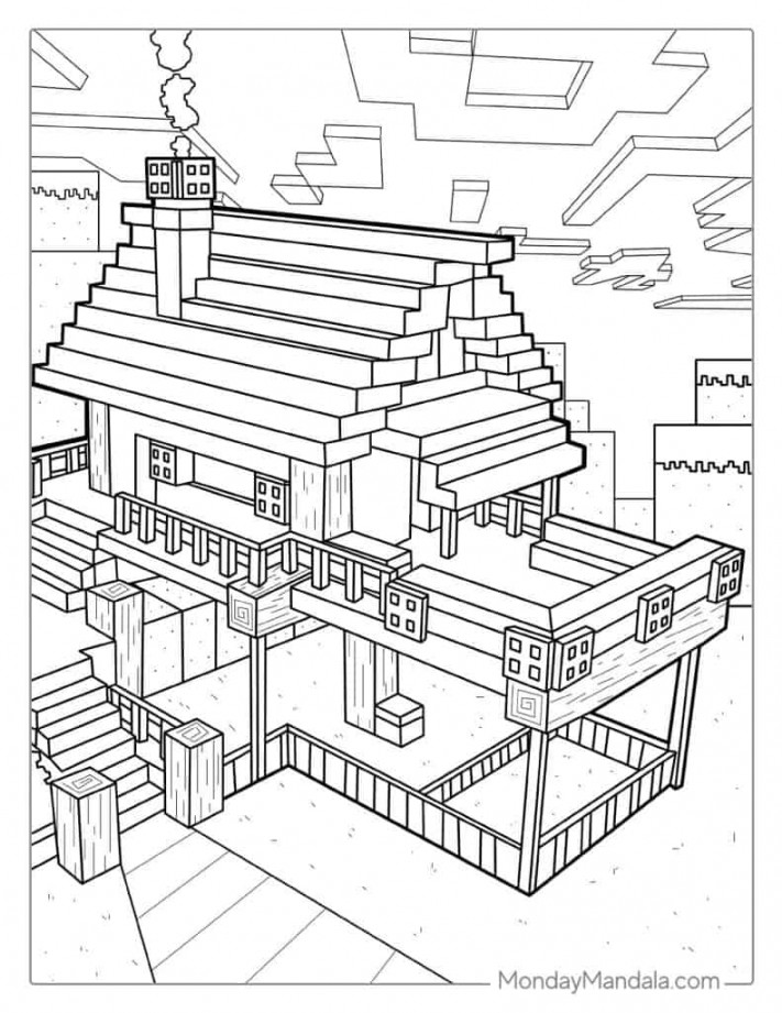 Minecraft Coloring Pages (Free PDF Printables)