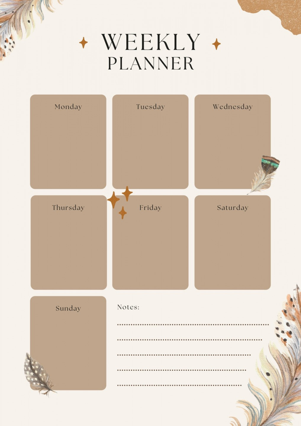 Page  - Free and customizable weekly schedule templates