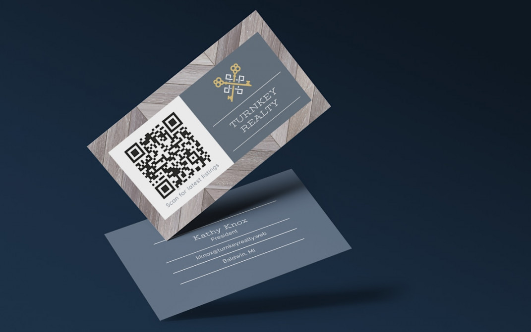 QR Code Business Cards, Scannable Business Cards  VistaPrint