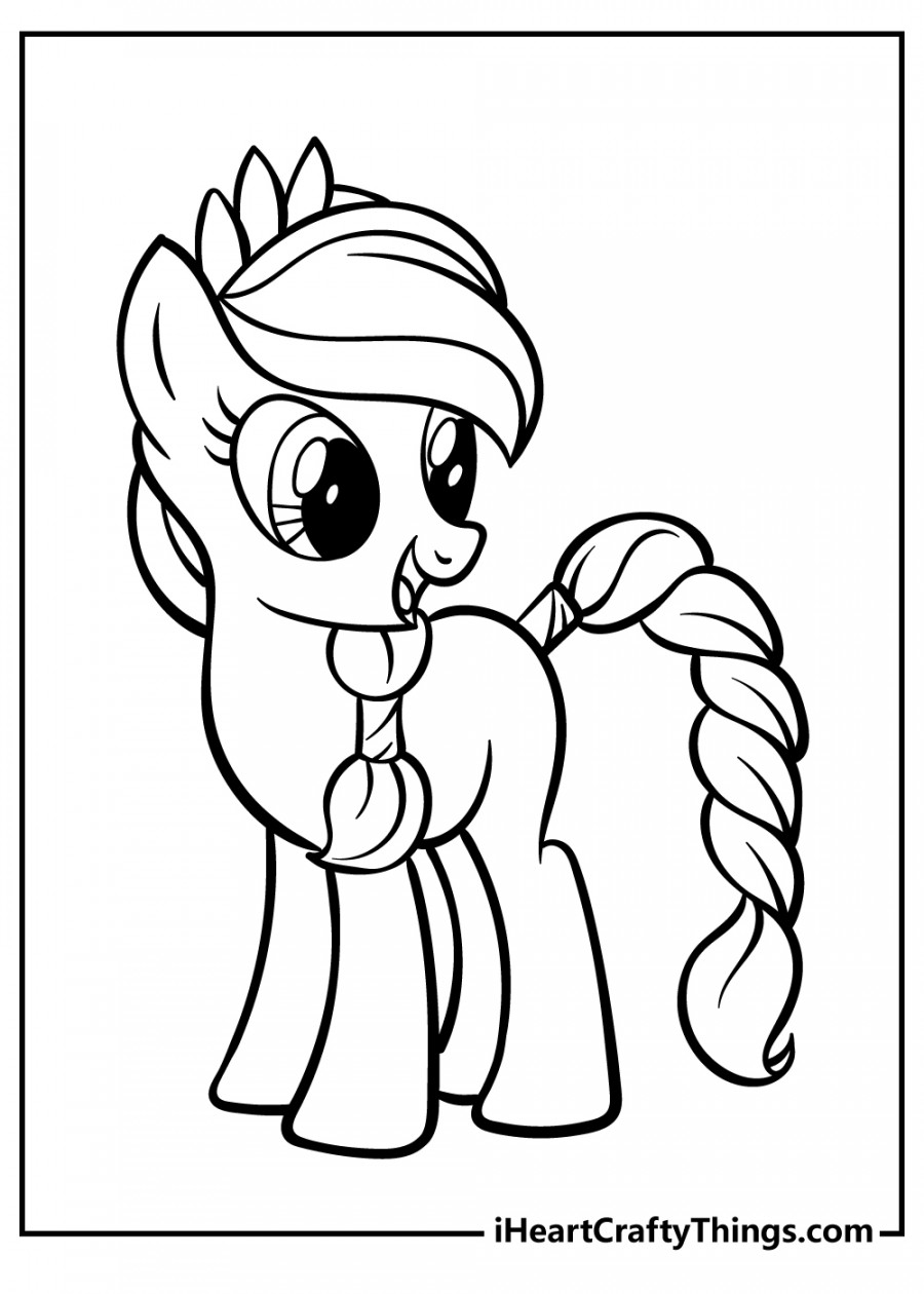 Rainbow Dash Coloring Pages (% Free Printables)