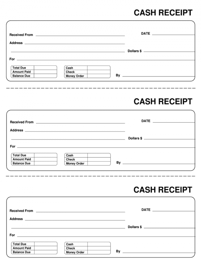 Receipt Template - Fill Online, Printable, Fillable, Blank  pdfFiller