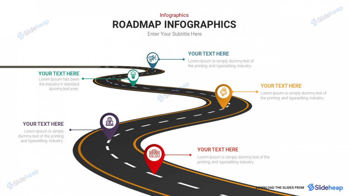 Roadmap Template for Google Slides and PowerPoint  Slideheap