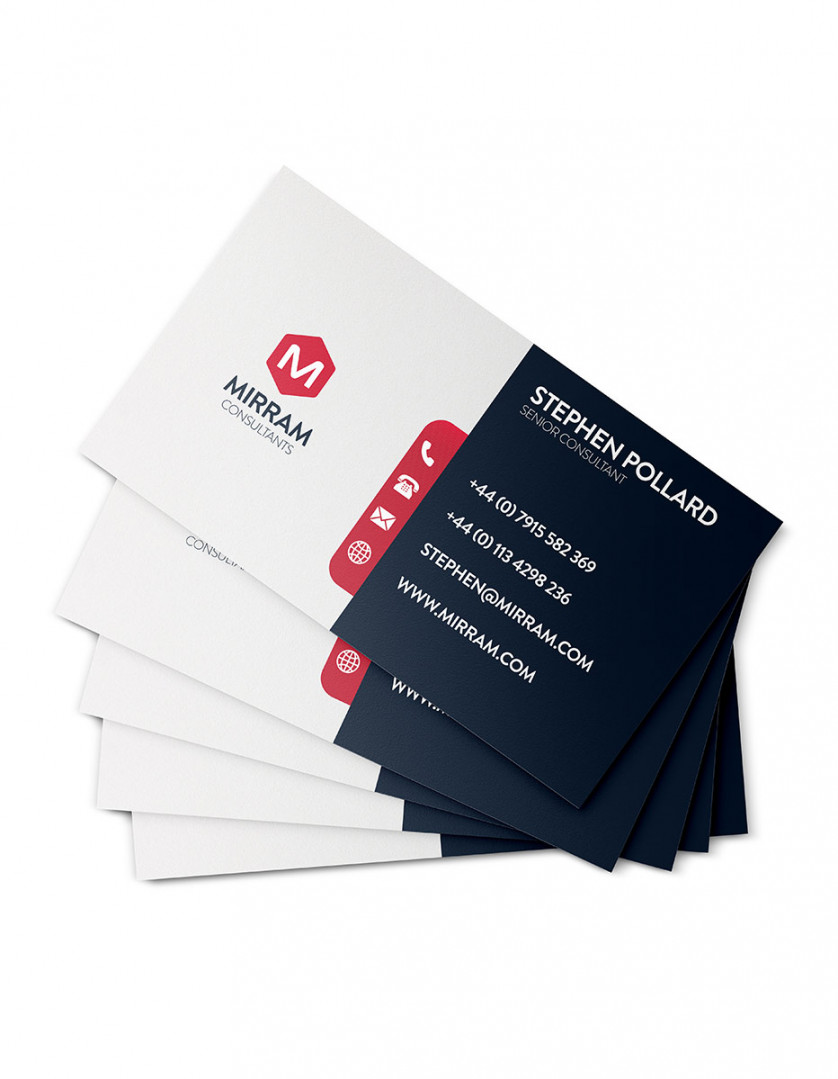 Single Sided Business Card Printing  Order Online