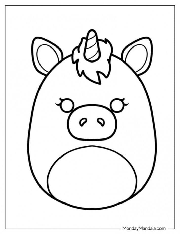 Squishmallow Coloring Pages (Free PDF Printables)