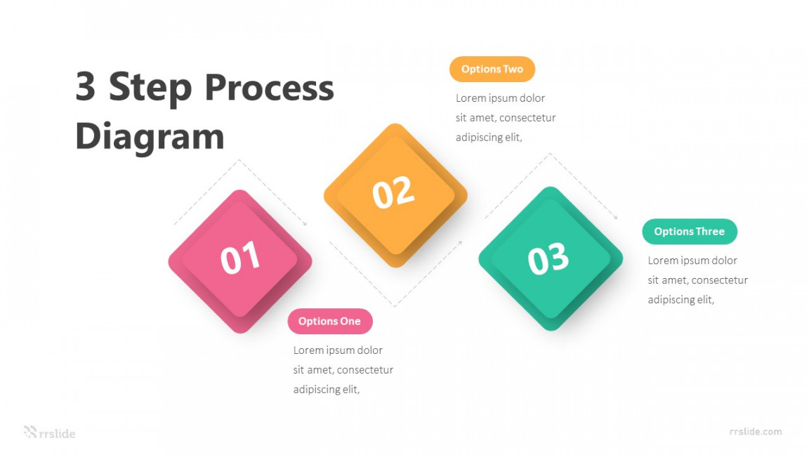 Step Process Diagram Infographic Template  PPT & Keynote Templates