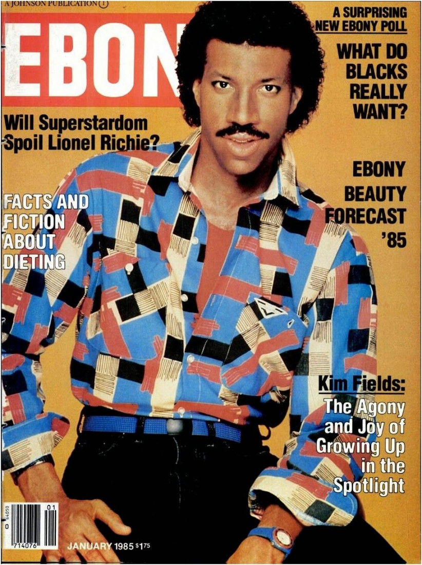 Top Of The Pops s: Lionel Richie Ebony Magazine   Ebony