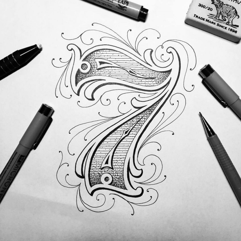 TYPO STEVE  Tattoo lettering fonts, Tattoo fonts, Tattoo lettering