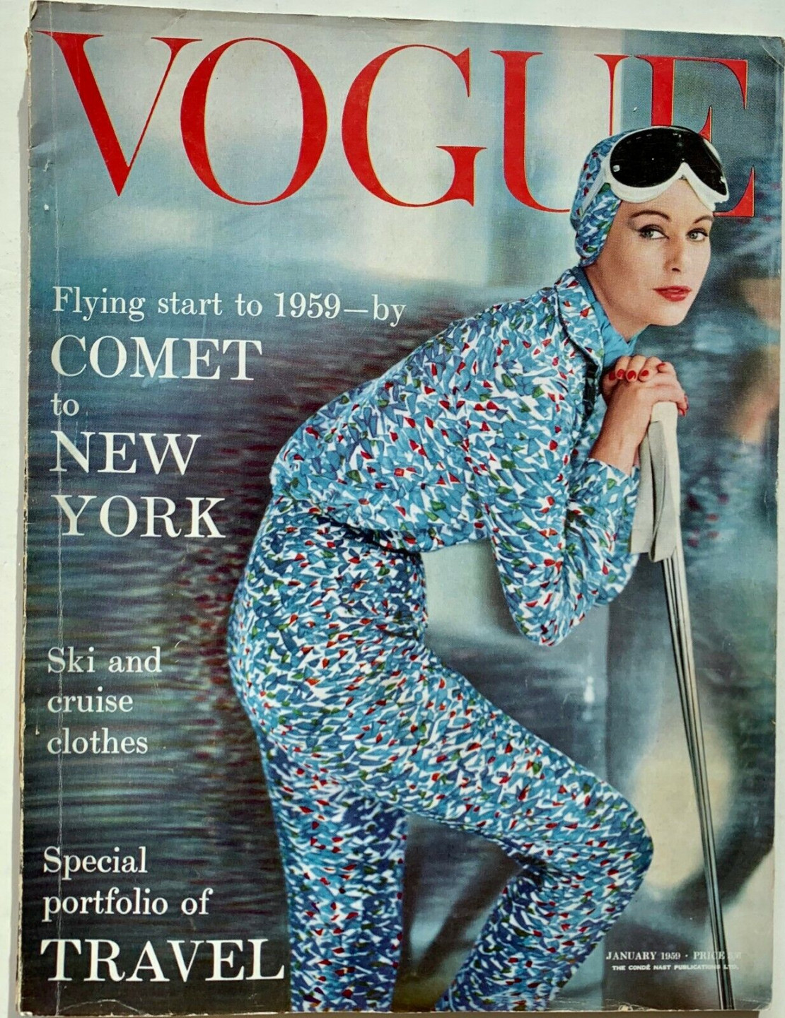 vintage Vogue fashion magazine BOAC Tony Armstrong-Jones