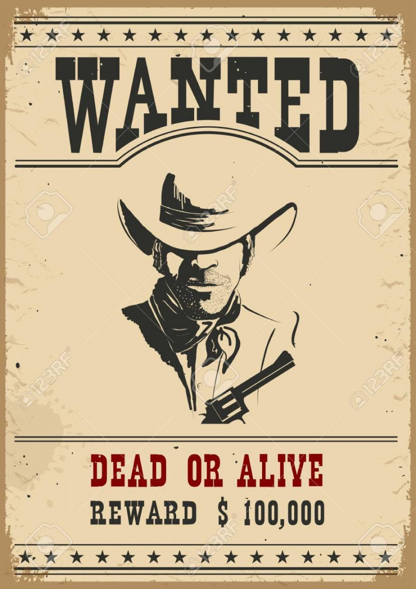 Wanted poster