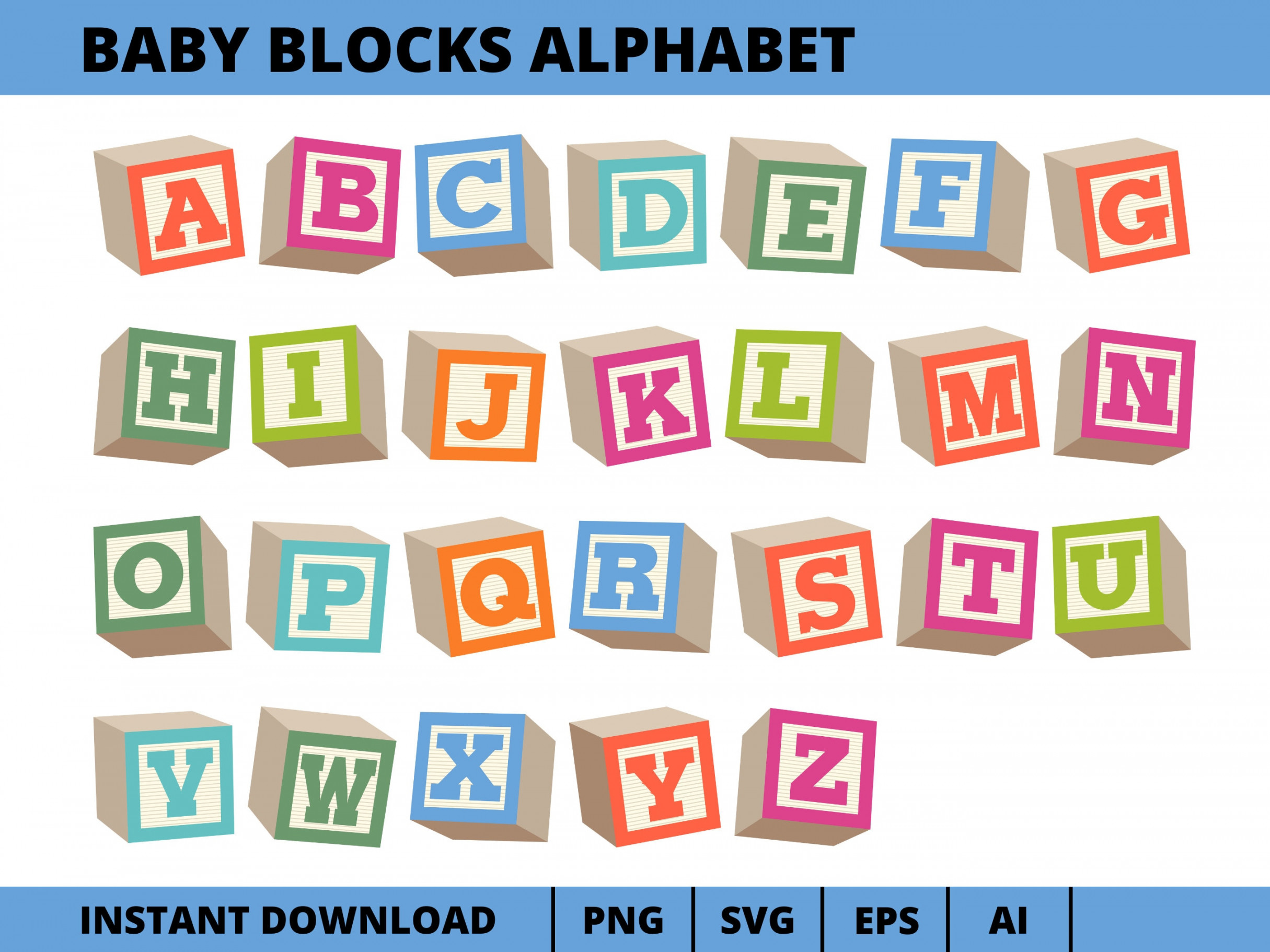 Abc Blocks - Etsy