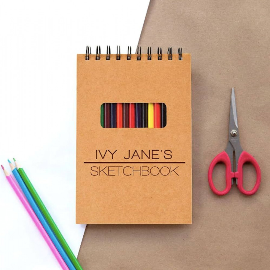 Amazon.com: Personalized Sketch Pad for Drawing Kids, . x