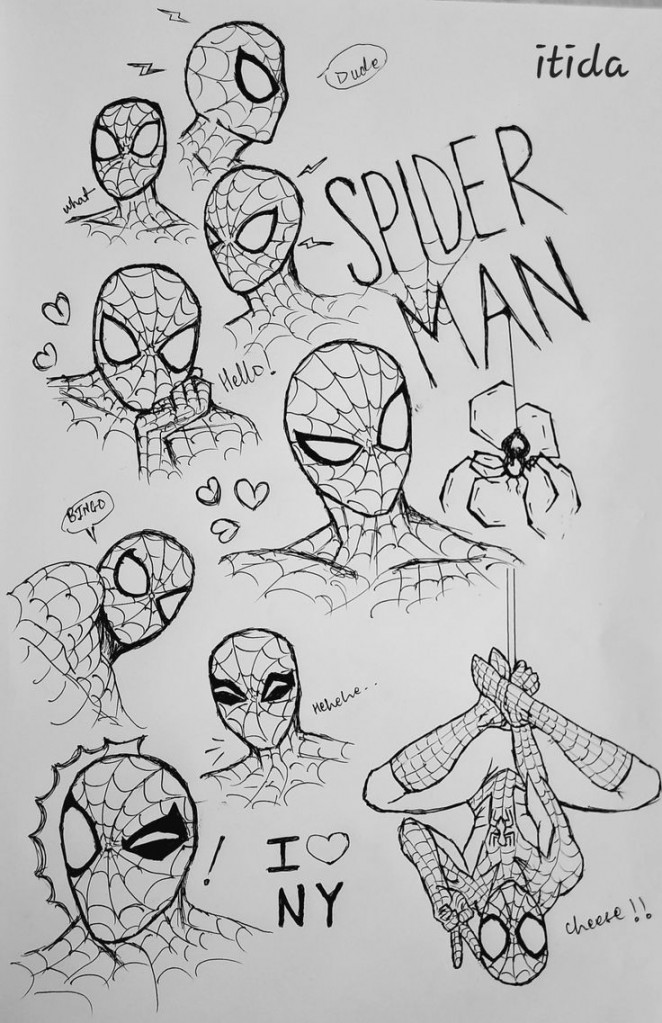 ART ❞ in   Spiderman art sketch, Spiderman drawing, Sketch book