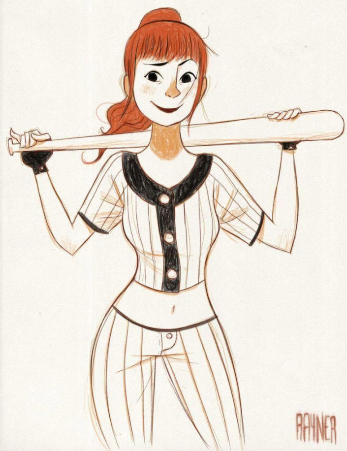 Baseball Bat Comparison #BaseballPictures  Illustration character
