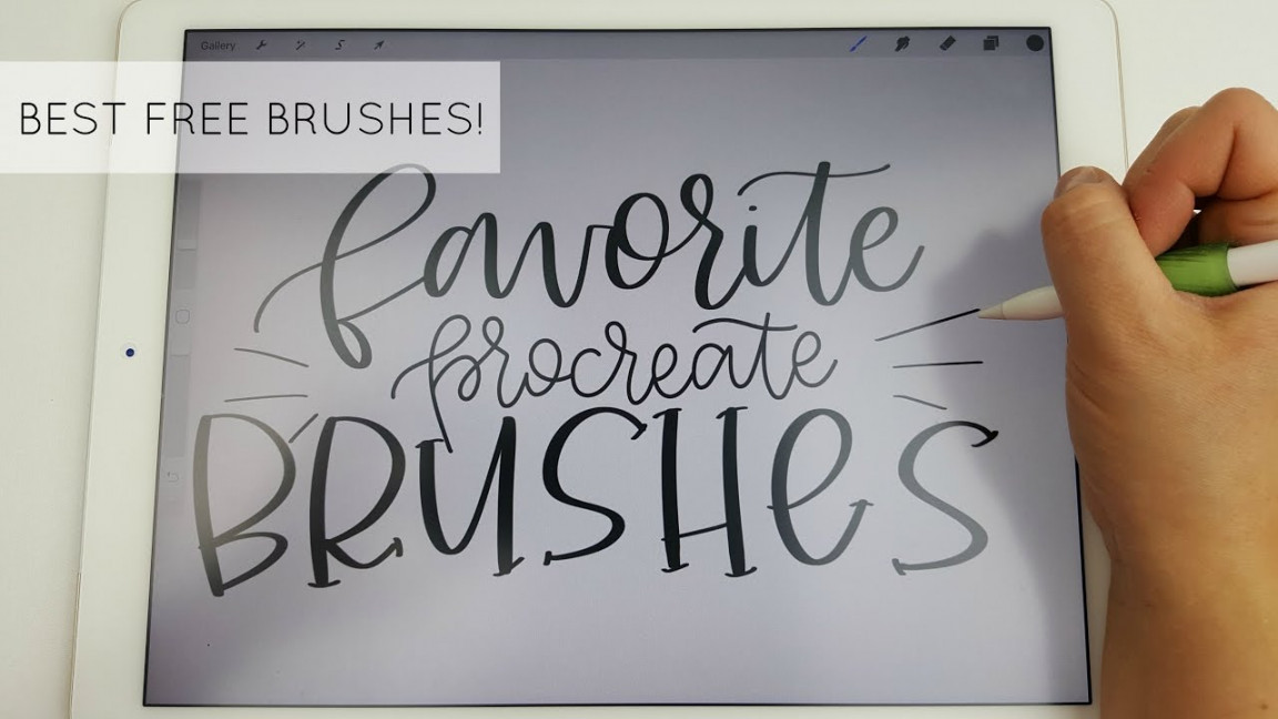 Best Free Brushes for Procreate App (My Absolute Favorites!)