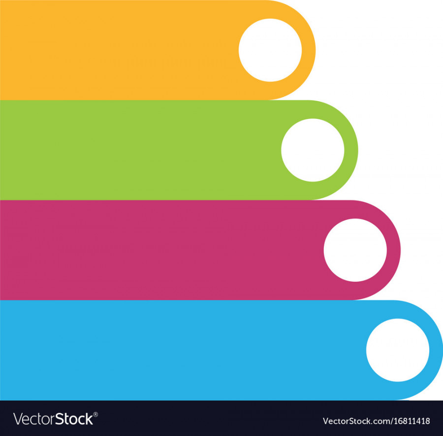 Blank infographic layout Royalty Free Vector Image