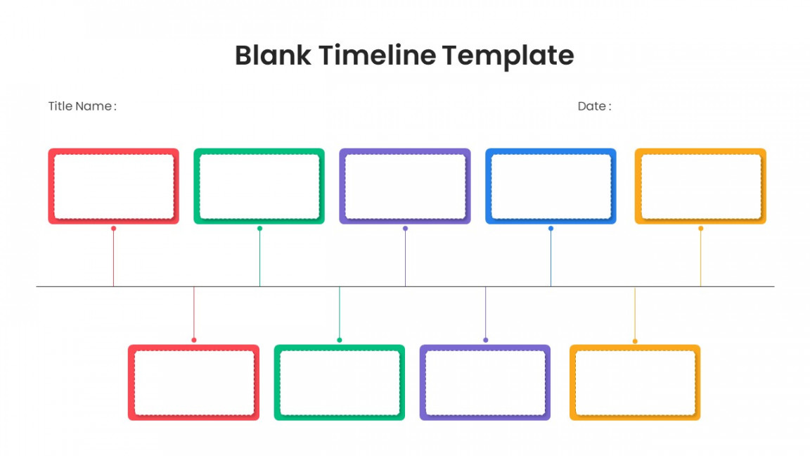 Blank Timeline Template PowerPoint - SlideBazaar