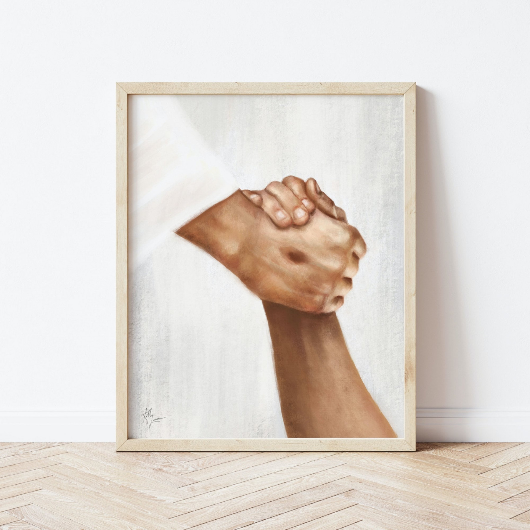 Buy Jesus Holding Hand, be Not Afraid, Christian Art Print