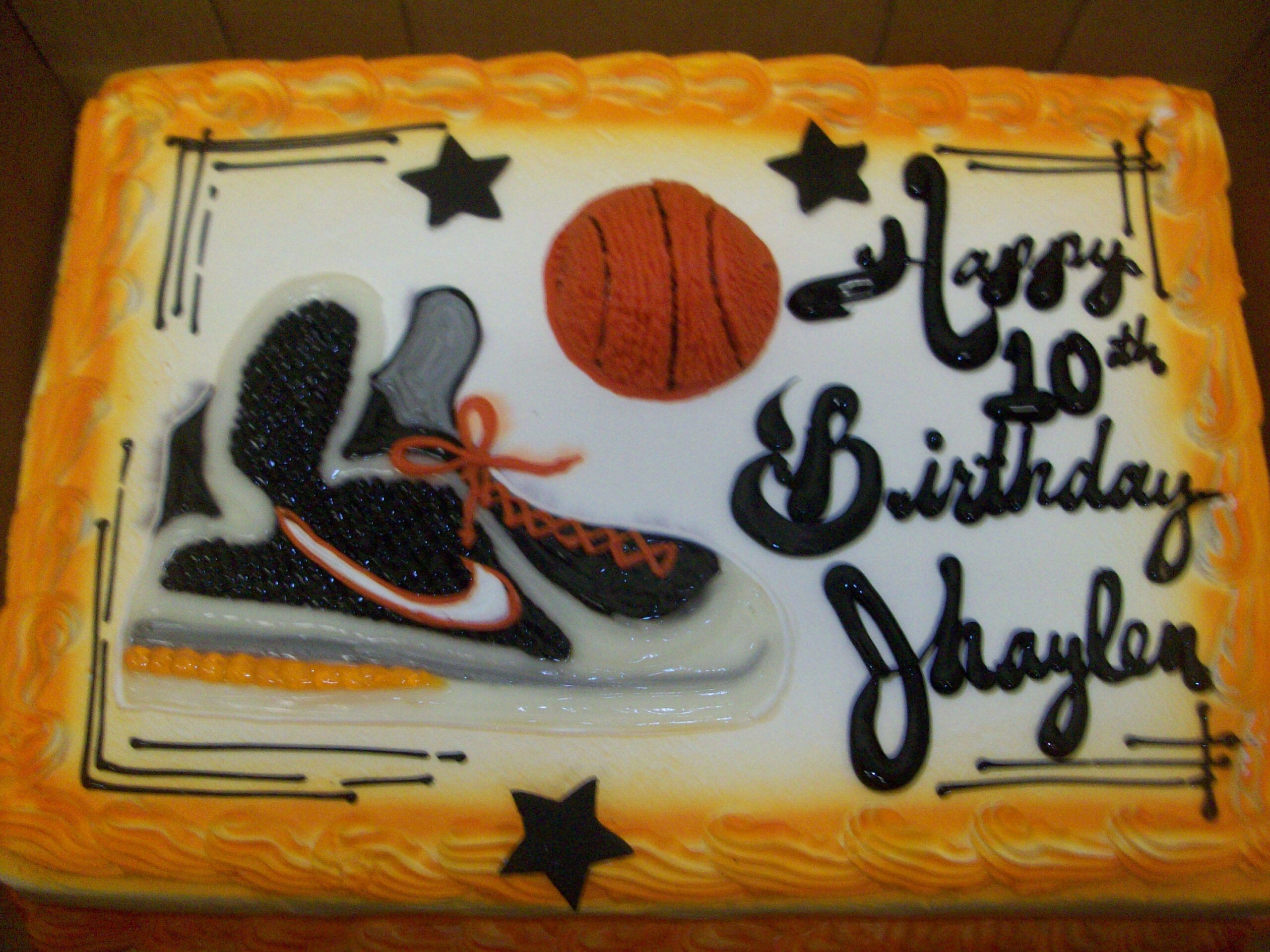 Calumet Bakery Basketball and Shoe Drawing  Calumet bakery