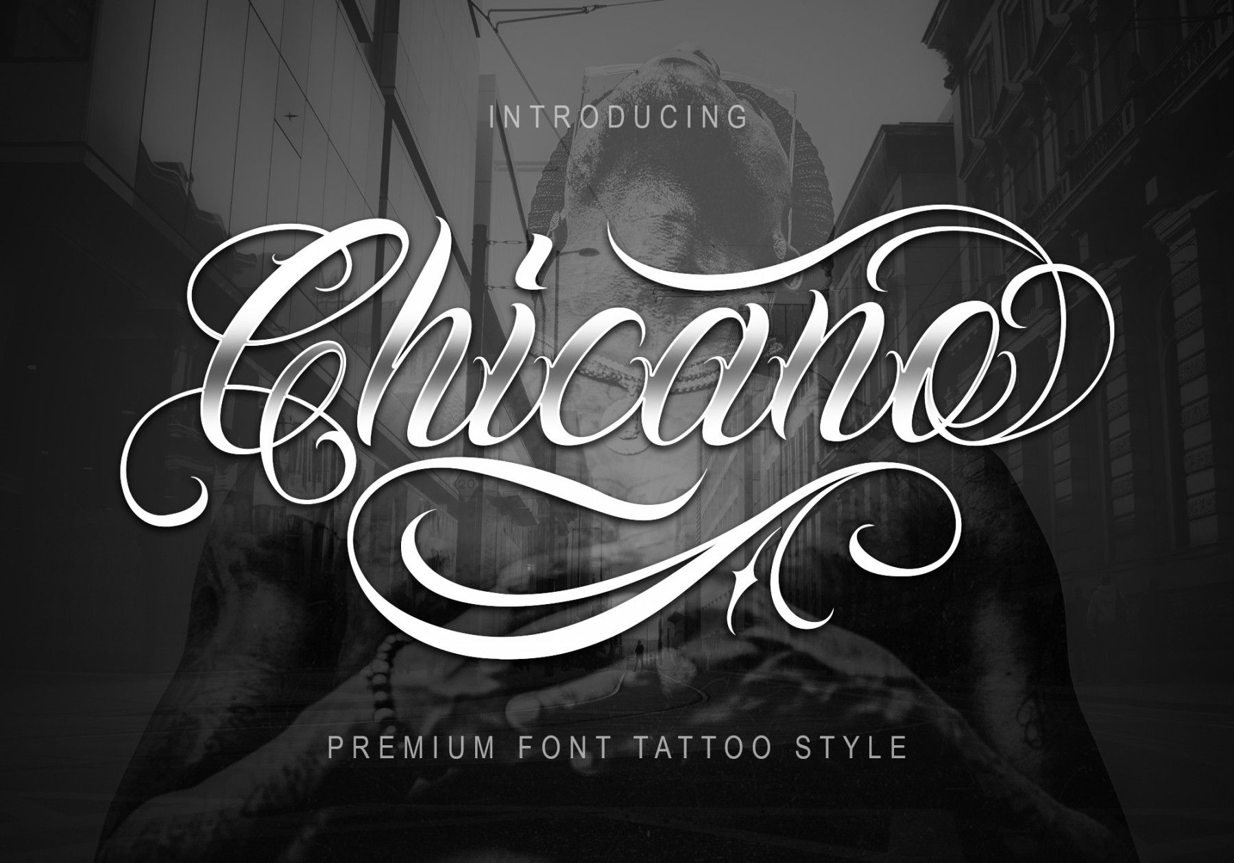 Chicano font  Tattoo style auf Behance