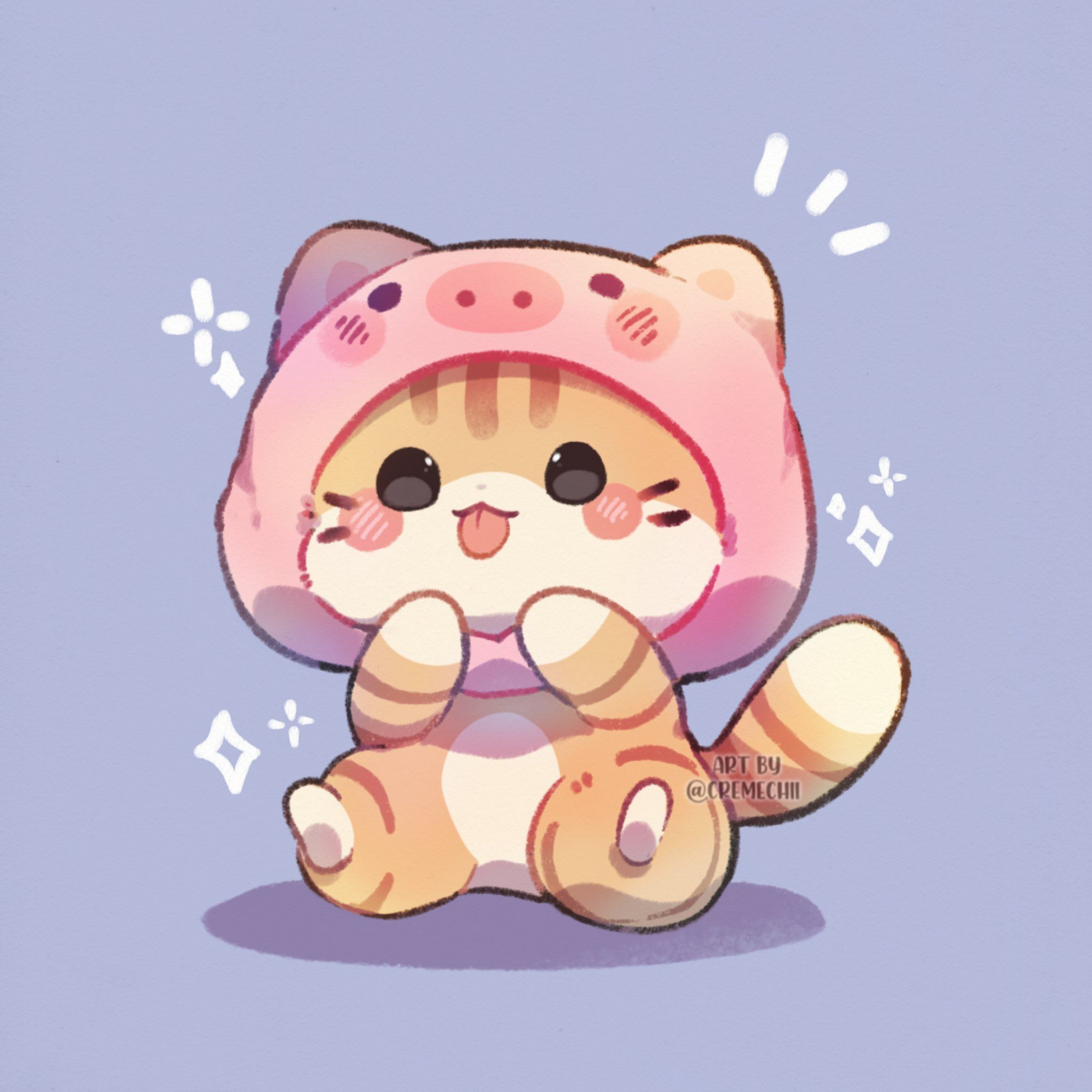 Chii🌻 on Twitter  Kawaii cat drawing, Kitten drawing, Cute