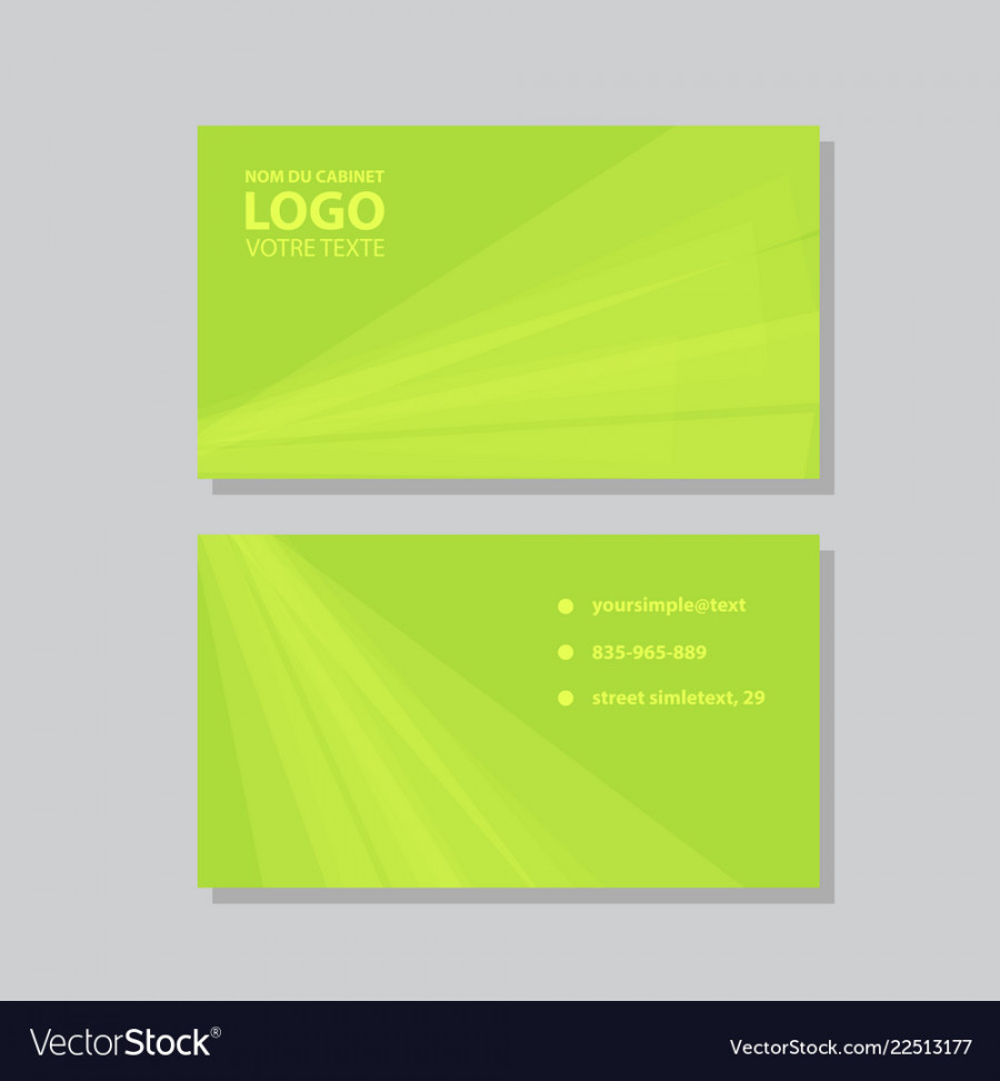 City background business card design template can Vector Image