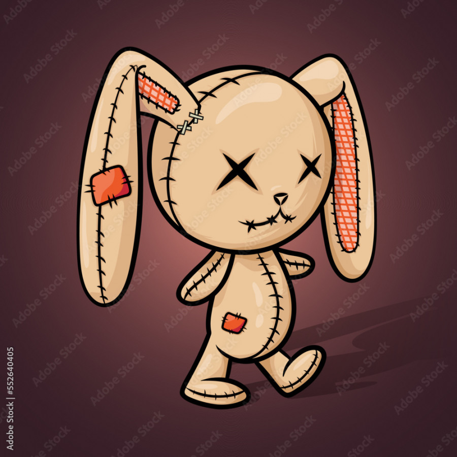 Crazy voodoo rabbit