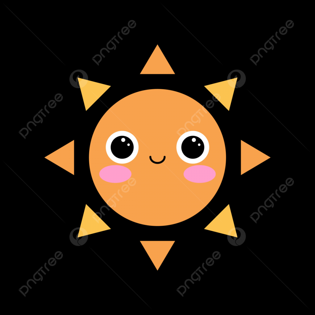 Cute Little Sun Illustration Clipart Kid Drawing Sunshine For Kids