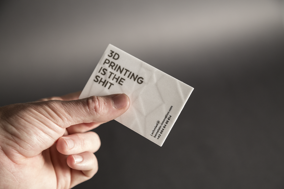 D Printed Business Cards on Behance