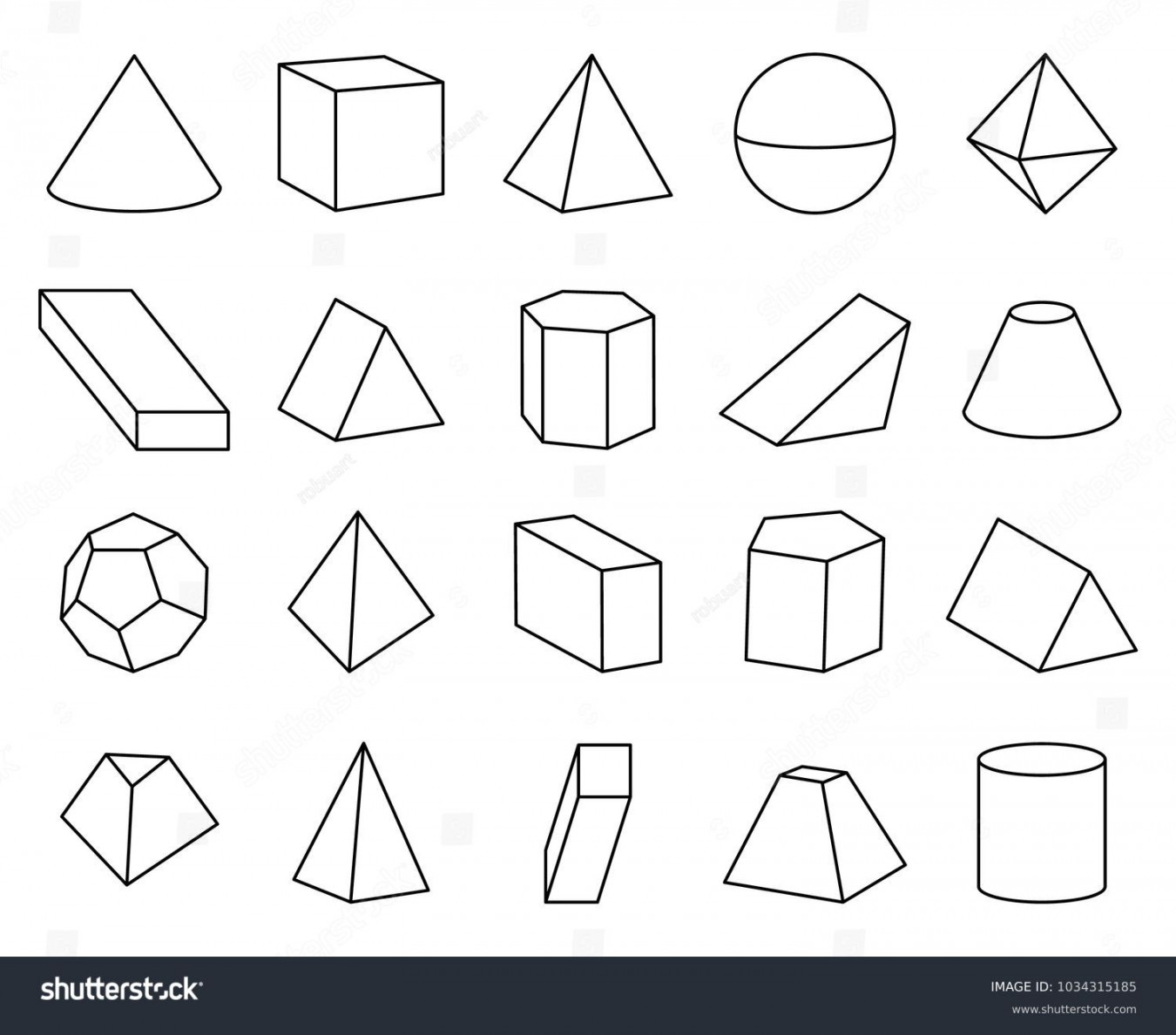 , d Shapes Drawing Images, Stock Photos, D objects